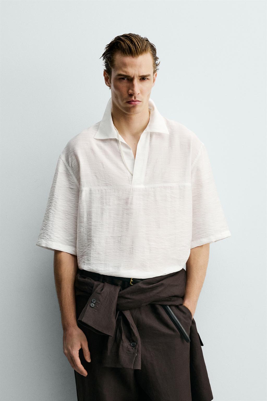 FLUID JACQUARD POLO SHIRT